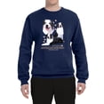 thumbnail image 2 of If It's Not an Australian Shepherd It's Just a Dog Gift | Mens Dog Lover Crewneck Graphic Sweatshirt, Navy, 3XL, 2 of 3