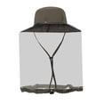 thumbnail image 1 of Milaget Head Net Hat Breathable Face Accessories with Chin Strap Beekeeping Cap Green, 1 of 9