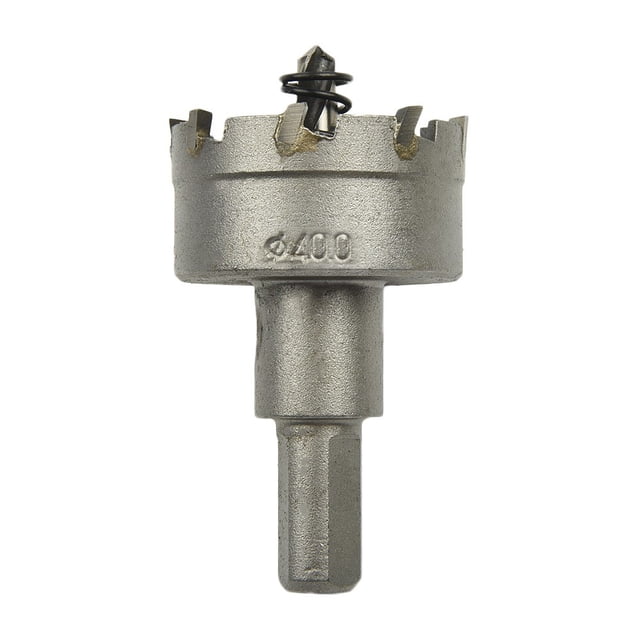 Metal Cutter Carbide Tip Stainless Steel TCT Drill Bit Holesaw Bits Set 15-55mm