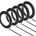 thumbnail image 4 of Cinta para Gráficos de Pizarra de 48 Piezas, Cinta para Borrado en Seco, Cinta Gráfica de Cuadrícula Negra Fina, 3 mm de , Negro Brillante, 4 of 5