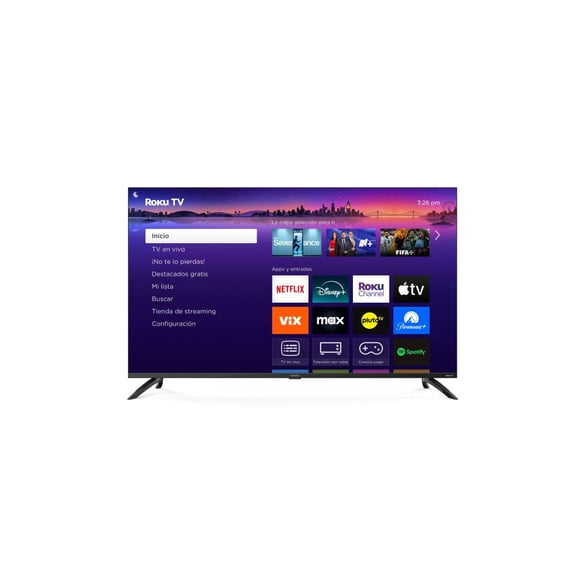 Pantalla Smart Tv Aiwa Roku 55 Pulgadas Qled 4k Ultra Hd