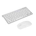 thumbnail image 1 of Keyboard and Mouse Combo Silent, Compact and Lightweight 2.4G  Keyboard and Mouse Kit with USB Receiver, for Desktop Laptop, for OS X, for Win XP 7 8, 1 of 7