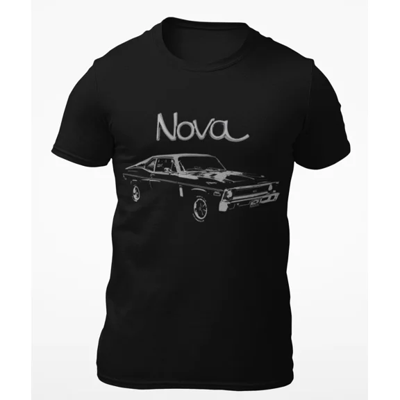 1969 Chevy Nova SS 350 Classic Car Short-Sleeve Unisex T-Shirt