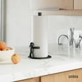 thumbnail image 2 of Soporte para toallas de papel UMBRA Buddy Black Soft-Touch 32 cm, 2 of 6