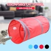 MABOTO Collapsible Cat Tunnel Interactive Play Toy with Ringbell Ball for Hiding and Resting Ideal for Multi-cat and Independent Play