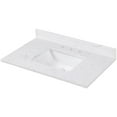 thumbnail image 4 of Avanity EUT37CW-RS 37" Engineered Stone Vanity Top - Cala White, 4 of 4