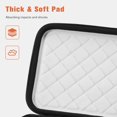 thumbnail image 4 of Organizador de gafas de sol ProCase Hard Shell Travel, gris, 7 ranuras, 4 of 7