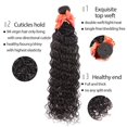 thumbnail image 4 of Paquetes de pelo Alimog Water Wave 10A, virgen brasileña, 50, 55, 60 cm, 4 of 8