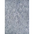 thumbnail image 1 of Couristan 30620310020030T 2 x 3 ft. Crawford Princess Cut Hand Crafted Rectangle Area Rug - Denim & Ivory, 1 of 1