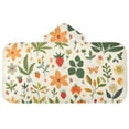 thumbnail image 5 of Yayeee Kids Hooded Towels Toddler Soft Absorbent Beach Bathing Wrap 50" x 23.5", Leaves Pattern, 5 of 5