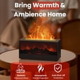 thumbnail image 3 of Humidificador de aire con difusor de llama para chimenea Omnexa con 7 colores, 3 of 7
