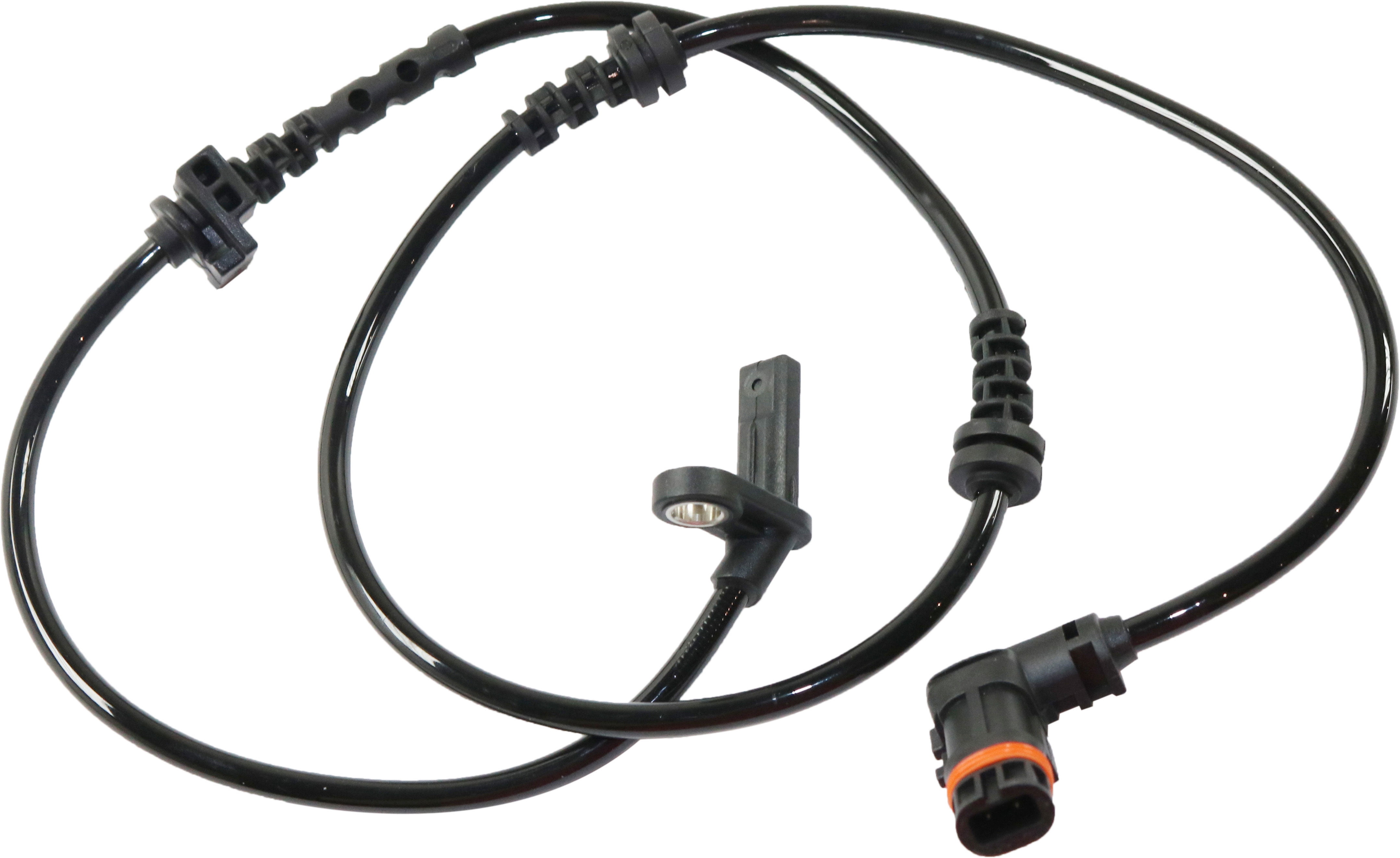 ABS Speed Sensor Compatible with 2009-2013 Mercedes Benz CL550 2007-2013 Mercedes Benz S550 Front, Driver or Passenger Side 6 Cyl 3L Male Connector Pin Type 2-Prong Terminal