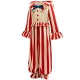 thumbnail image 6 of Kids Clown Jumpsuit Outfits Halloween Costume for Boys Girls, Size 3-4T, 6 of 7