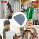 thumbnail image 3 of Gorros de invierno Minnieouse de lana a la moda Hip Hop azul claro AP010148-08, 3 of 6