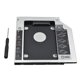 thumbnail image 1 of Universal 9,5 mm 2,5 '' SATA a SATA 2nd HDD SSD Disco duro Caddy Adaptador Bandeja Kit Caja Controlador óptico Bahía para computadora portátil CD DVD ROM Superdrive Bay, 1 of 6