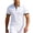 White#20227BB, variant on Hearthz Textured Knit Men’s Polo Shirts Button Men's Short-Sleeve Shirt Collared Casual Work T Shirts Black XXXL