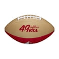 thumbnail image 1 of Minibalón de fútbol WILSON NFL San Francisco, retro, marrón, 1 of 6