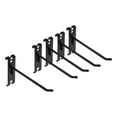 thumbnail image 2 of Gazechimp 5x Hooks Heavy Duty Iron Wall Grid Accessories Multifunctional for Home black 15cm, 2 of 8