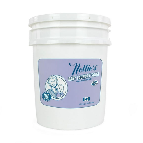 Nellie's Baby Laundry Soda, 16.5KG, Fragrance Free Laundry Detergent