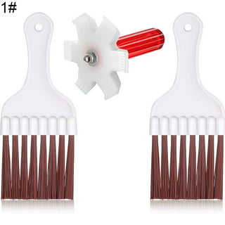 4 Packs Air Conditioner Condenser Fin Cleaning Brush Refrigerator
