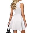 thumbnail image 4 of CIENVNSTG Fashion Casual Solid-color Dress Party Dress Spring Summer Dress For Women, 4 of 4