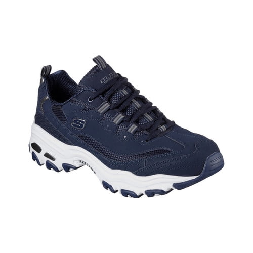 skechers d'lites mens navy