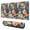 Pioneer Flower Floral-3, variant on Long Mouse Pads for Desk,Pioneer Flower Floral Print Pattern Desk Mats on Top Of Desks, Desk Mouse Pad Extra Large with 3mm Non-Slip Base and Stitched Edge for Gaming,Office,Work,Home 47.3"x23.6"