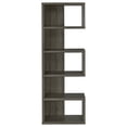 thumbnail image 3 of Joey 71-inch 5-shelf Bookshelf Weathered Grey, 3 of 10