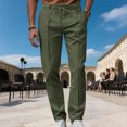 thumbnail image 2 of Tactical Cotton Long Trousers New Autumn Tactical Men Pants Men's Vintage Sweatpants Men's Jogging Pants Men Drawstring Cotton Track Pant, 2 of 5