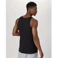 thumbnail image 3 of Hanes Essentials Men's Cotton Tank Top, 3-Pack Black S, 3 of 7