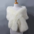 thumbnail image 1 of Women Shawl Decoration Solid Color Chic Coldproof Long Style Shawl, 1 of 4