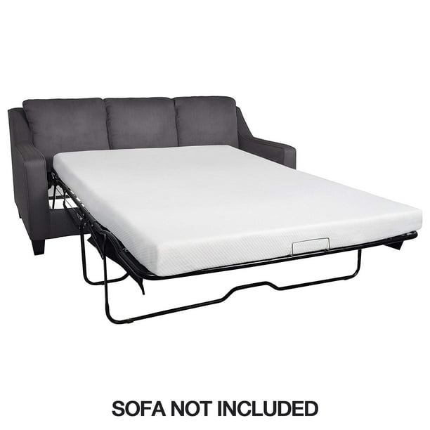 Queen Size Sleeper Sofa, Memory Foam Sofa Bed Mattress Topper Queen