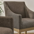 thumbnail image 2 of Modway Alton Fabric Upholstered Dining Armchair in Mocha Natural, 2 of 9
