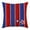 C, variant on Patriotic Decor, Throw Pillow Covers 18x18 in 4th of July Linen Pillow Case, American Summer Outdoor Red White Blue Sofa Couch Bed Home Outdoor