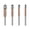 1 4 handles, variant on 3. High-Efficiency 4pc Bushing-Guided Milling Set, Cementite-Enhanced Shaping for Furniture Edging & Architectural Molding Replication