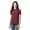 Burgundy, variant on Ladies Heavyweight Cotton Pique Polo