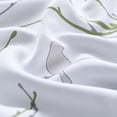 thumbnail image 3 of Cortina opaca con diseño de árboles en tonos verde y blanco, ideal para sala, habitación o dormitorio, tamaño 1.32 x 1.6m, fácil instalación., 3 of 6