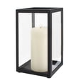 thumbnail image 5 of Better Homes & Gardens Indoor Decorative Metal Candle Holder Lantern, Black, Large, 5 of 6