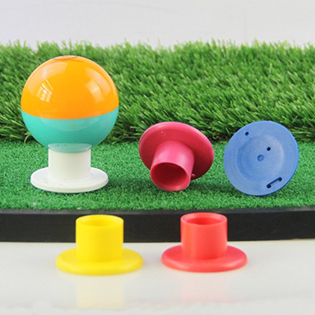 LJNYFDC T-Shirt de Golf à Faible Résistance pour Parc de Golf, Porte-Balles en Caoutchouc Coloré pour Entraînement de Golf