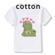 thumbnail image 2 of Camiseta de algodón con estampado de rana para niñas, bonita camiseta de verano de manga corta estilo Harajuku, ropa para niños, camisetas, 2 of 5