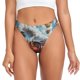 thumbnail image 1 of Fotbe Red Train Hot Air Balloon Tanga Sin Costuras para Mujer con Estampado – Panties Invisibles, Transpirables y Cómodos para Uso Diario-Medium, 1 of 6