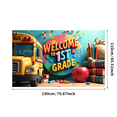 thumbnail image 5 of Colorful Welcome to 1st Grade Backdrop Banner, School Supplies Elements Decor, Party Background for First Grade Celebrations, Classroom Decorations, Photo Booth Props, Back - to - School Parties, 5 of 6