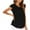 Black, variant on JGTDBPO Summer Tops For Women Casual Short Sleeve Round Neck Basic T-Shirts Tees Tunic Tops For Leggings Loose Tee Tops Blouse
