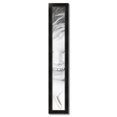thumbnail image 2 of ArtToFrames 6" x 46" Honors Black with Silver Picture Frame, 6x46 inch Black Wood Poster Frame (WOM-5157), 2 of 7