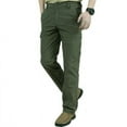 thumbnail image 3 of Men Work Multi-Pockets Cargo Pants Climbing Hiking Quick Dry for Outdoor Summer(Gray M), 3 of 7