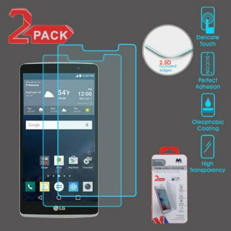 Insten 2-Pack Tempered Glass LCD Screen Protector Film Cover For LG G Stylo/G Vista