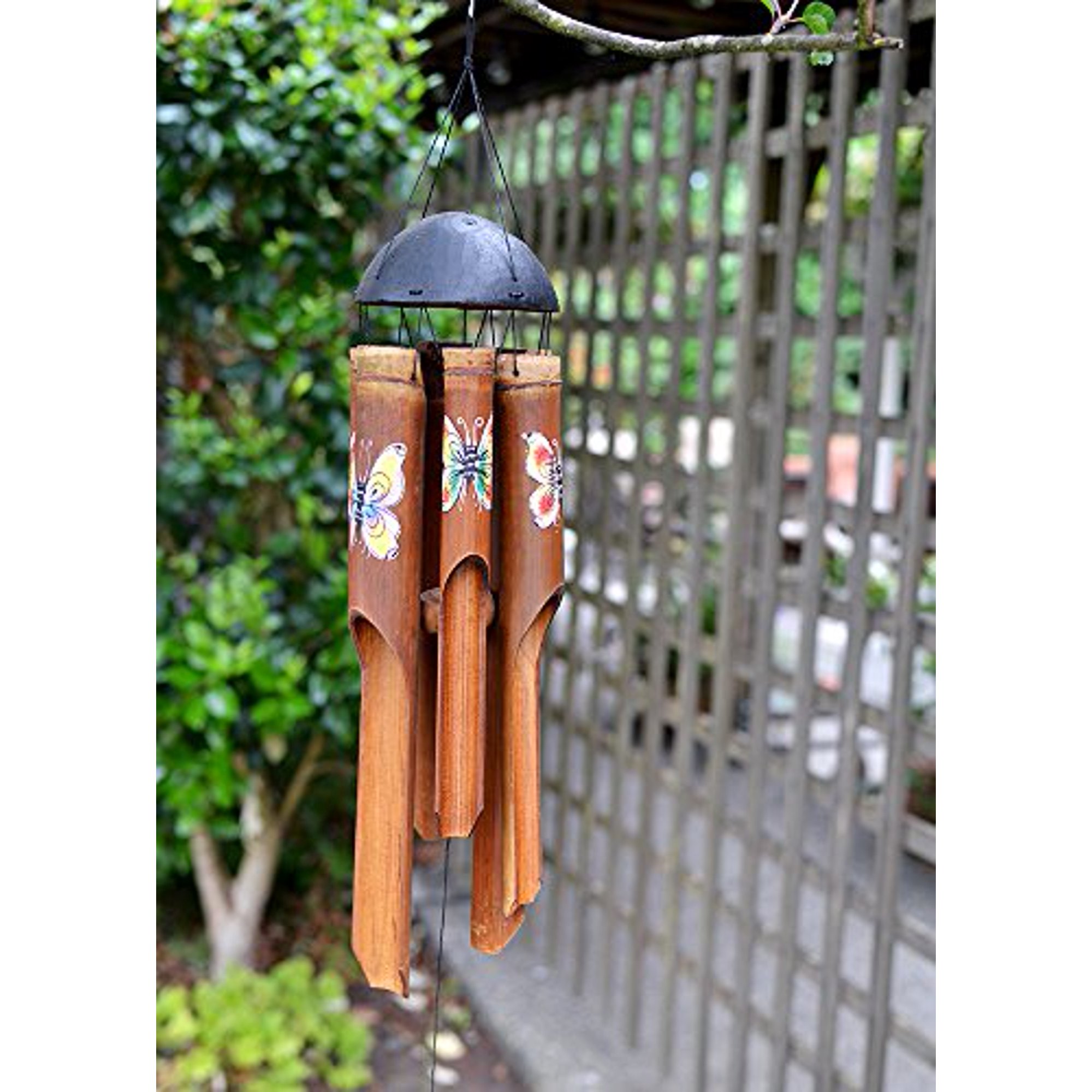 Painted Wooden Wind Chimes Best Decorations