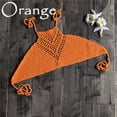thumbnail image 2 of Haut de Bikini Bohème pour Femmes en Crochet Ajouré à Dos Nu à Liens, Soutien-Gorge de Plage, 2 of 9