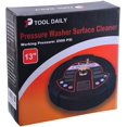 thumbnail image 7 of Tool Daily 13 Inch Pressure Washer Surface Cleaner Attachment with 2 Power Washer Extension Wands, 2500 PSI, 7 of 7