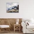 thumbnail image 3 of Stupell Industries Farmhouse Misty Cabin on Ridge White Framed Giclee Art, 20 x 16, by Franklyn Gregory, 3 of 8
